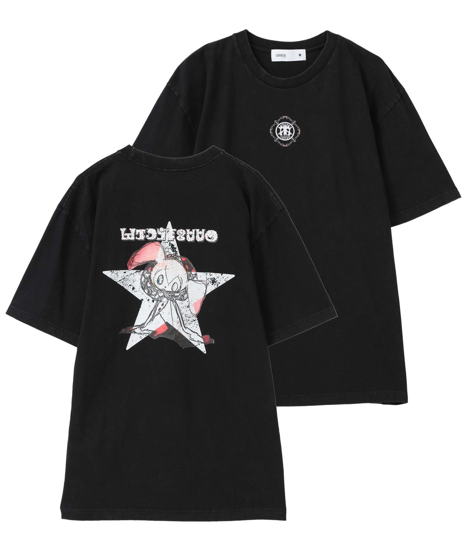 CONVERSE TOKYO 魔法少女まどか☆マギカ ほむらTシャツ　特典付き 魔法少女まどか☆マギカ』WITCH TEE｜CONVERSE TOKYO (コンバース