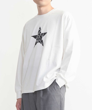 【KAKERA】KAKERA ONE STAR LONG SLEEVE TEE