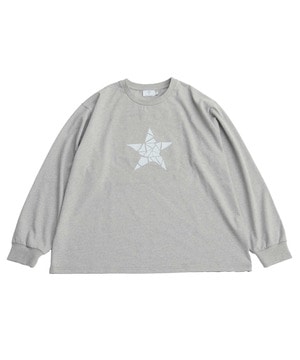 【KAKERA】KAKERA ONE STAR LONG SLEEVE TEE