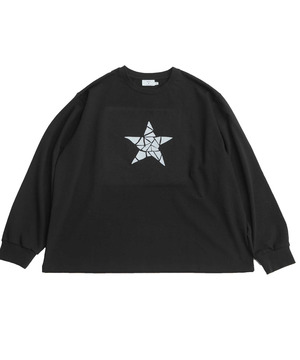 【KAKERA】KAKERA ONE STAR LONG SLEEVE TEE