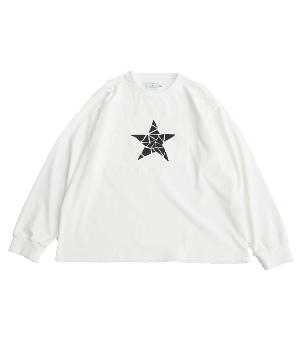 【KAKERA】KAKERA ONE STAR LONG SLEEVE TEE 詳細画像 1