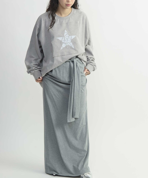 【KAKERA】KAKERA ONE STAR LONG SLEEVE TEE 詳細画像 2