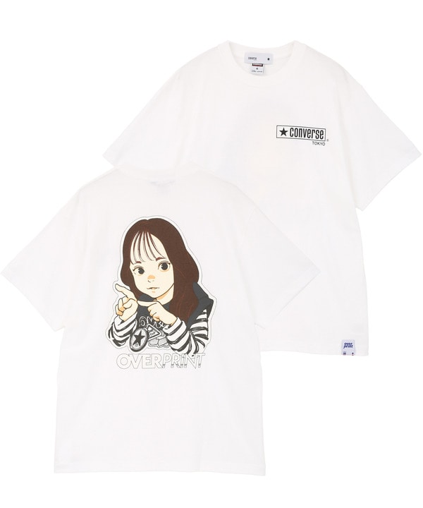 【over print】SIGNBOARD TEE 詳細画像 ホワイト 1
