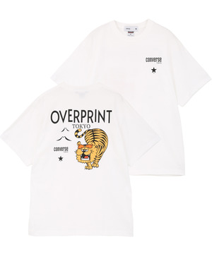 【over print】TIGER LOGO TEE