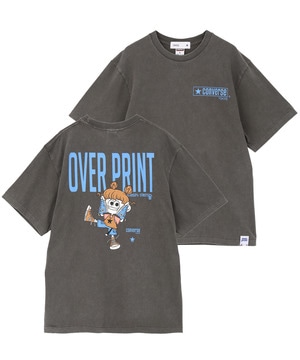 【over print】STREET GIRL TEE (ZERO ZERO HERO)