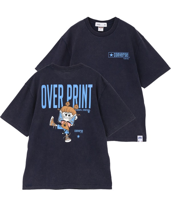 【over print】STREET GIRL TEE (ZERO ZERO HERO) 詳細画像 2