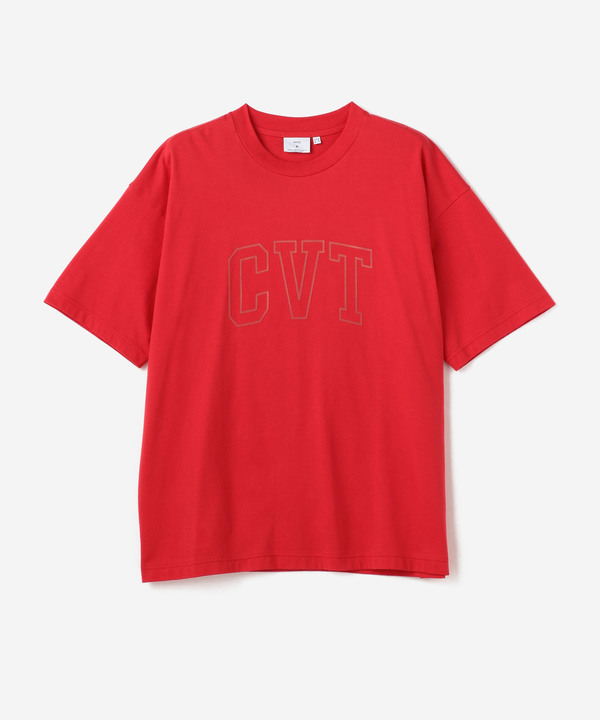 CVTカレッジロゴTシャツ 詳細画像 レッド 1