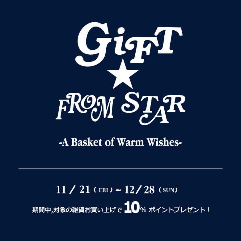 ★HOLIDAY GOODS 10％ Point Back★