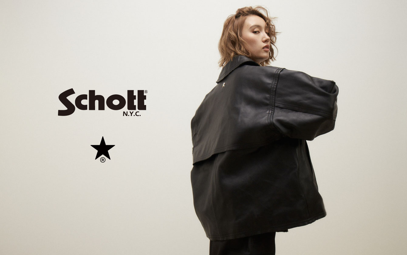 CONVERSE TOKYO×Schott】LAMB LEATHER JACKET｜CONVERSE TOKYO