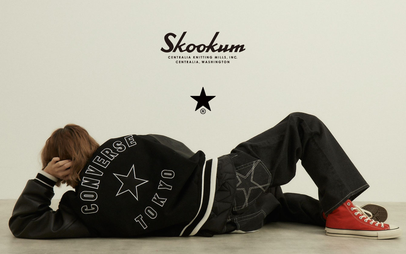 CONVERSE TOKYO ✕ SKOOKUM】別注 STADIUM JUMPER】｜CONVERSE TOKYO