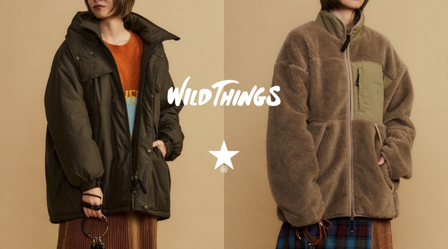 WILD THINGS × CONVERSE TOKYO」別注アウター通常販売開始 